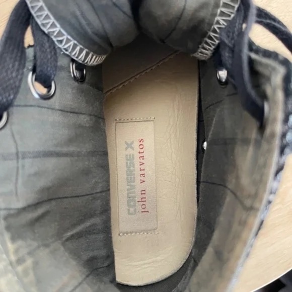 Rare Unisex Converse X John Varvatos Limited Edition High Top Sneakers - Picture 8 of 10
